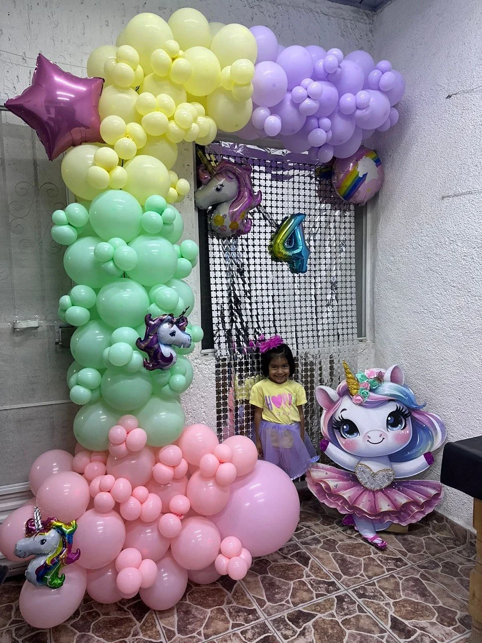 Decoración de fiesta con temática infantil